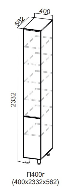 Пенал 400/2332 Стайл