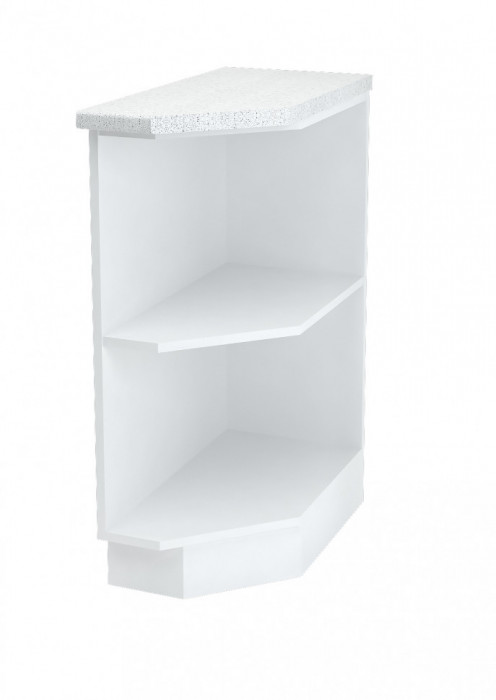 Шкаф нижний 300 полки открытые правый Мария