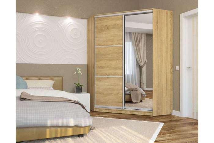 Угловой шкаф-купе Анна Лофт