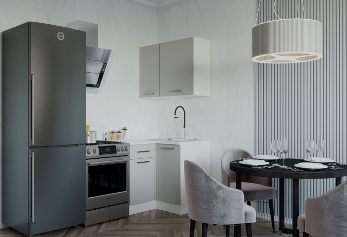 Кухонный гарнитур угловой Шампань-1000У  (стол. 26 мм)