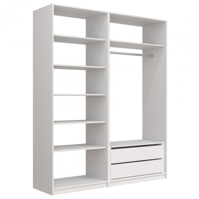 Прямая гардеробная Е1