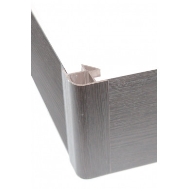 Угол 90 градусов внешний для цоколя ПВХ