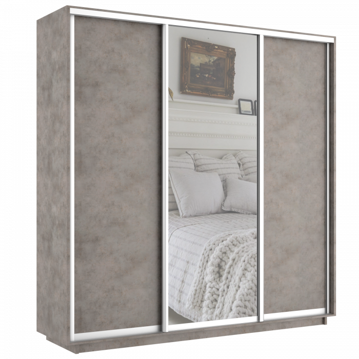 Шкаф-купе Трио Медиум 1 Экспресс 2100х2400 Е1