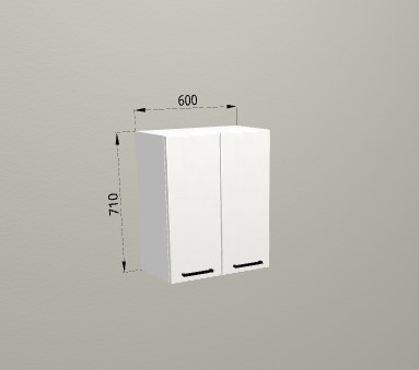 Шкаф навесной 600 Санвут