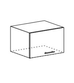 Шкаф верхний 600/460 горизонтальный Ксения