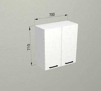 Шкаф навесной 700 Санвут