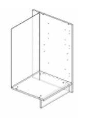 Завершающий комплект правый к модулю 500мм Санвут