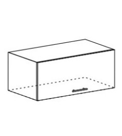 Шкаф верхний 800 горизонтальный Ксения