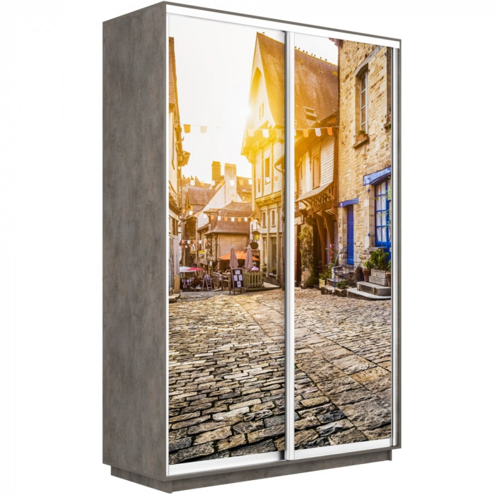 Шкаф-купе Дуо Фото Экспресс 1400х2400 Е1