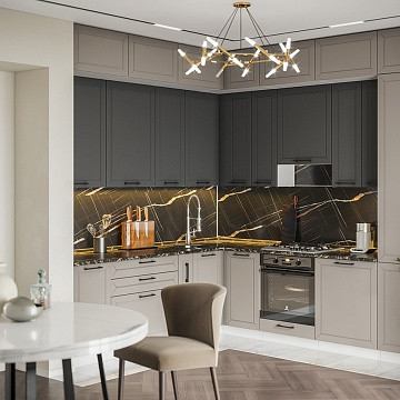 Шкаф верхний со стеклом антресоль ШВСА 600 Кельн