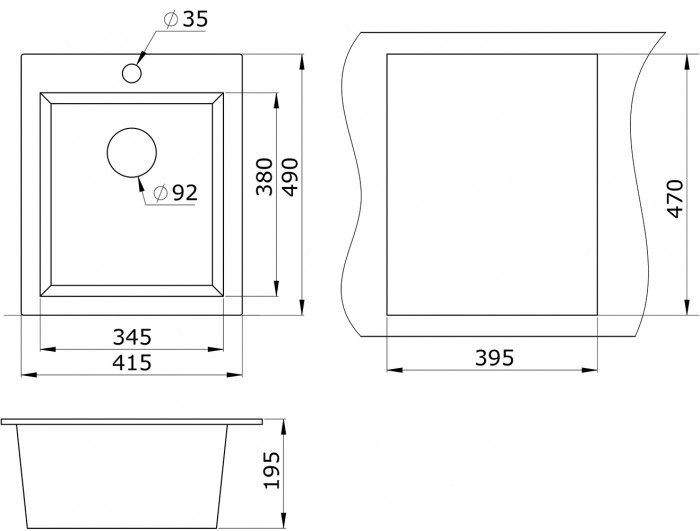 Мойка Granula GR-4201