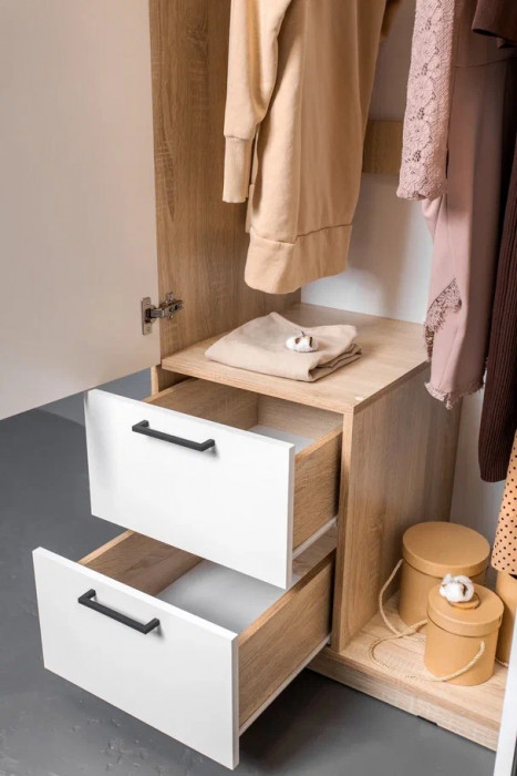 Шкаф распашной 1200 3-х дверный Индиго