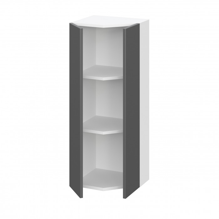 Шкаф верхний (премьер) торцевой 360 Кельн