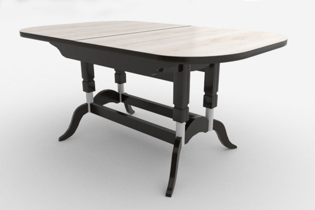 Стол обеденный подстолье венге Вектор-3