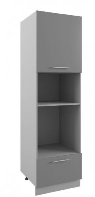 Пенал с нишей под СВЧ и духовку 600 Скала