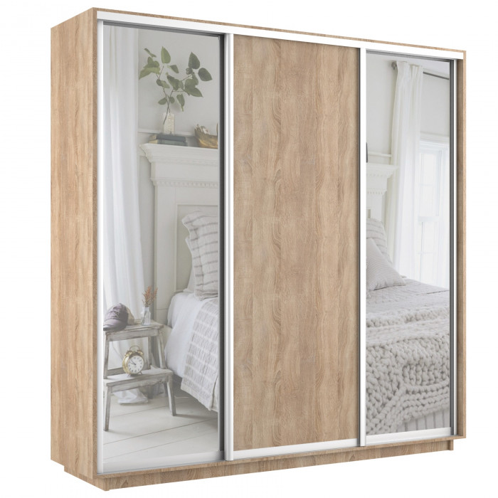 Шкаф-купе Трио Медиум 2 Экспресс 2100х2400 Е1