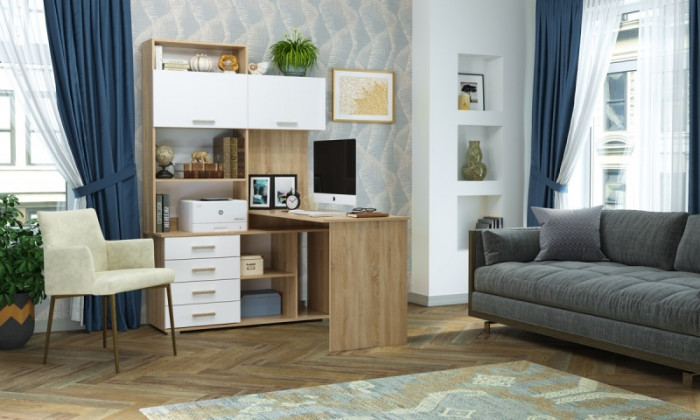 Компьютерный стол ПКС-11 (правосторонний)