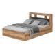 Кровать КР-16 1,6 м Прима (Дуб Каньон, Графит)