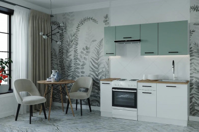 Кухонный гарнитур Муссон 1800 мм (стол. 26 мм)