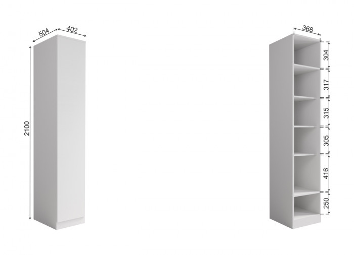 Шкаф 400.1 Мори