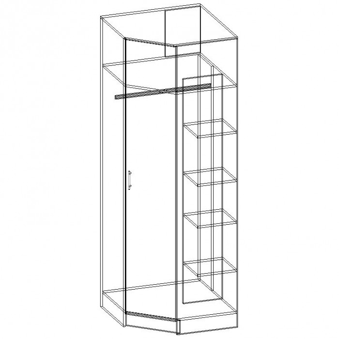 Шкаф угловой Беатрис